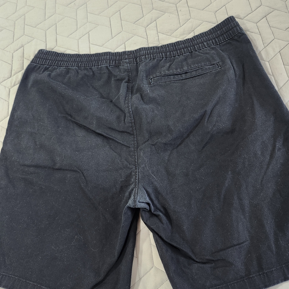 Hurley Men's Dark Gray Flat Front Shorts